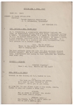 Moe Howard's 31pp. Script Dated March 1938 for The Three Stooges Film ''Three Missing Links'', or ''The Gorillia [sic] Picture'' -- Signed by Moe on Cover in Blue Pencil & Annotated -- Very Good